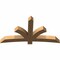 Ekena Millwork Davenport Timber Gable Bracket, Western Red Cedar, 72"W x 39"H x 5 1/2"D x 5 1/2"F, 13/12 Pitch GBW072X39X0606DAV00SWR - alternate 4